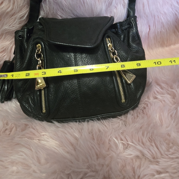 See By Chloe Black Leather Crossbody Bag with Gold Accents - Picture 3 of 7